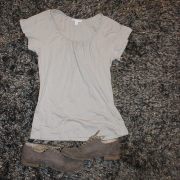 GAP Braided Collar Shirt XS - Picture 1 of 5